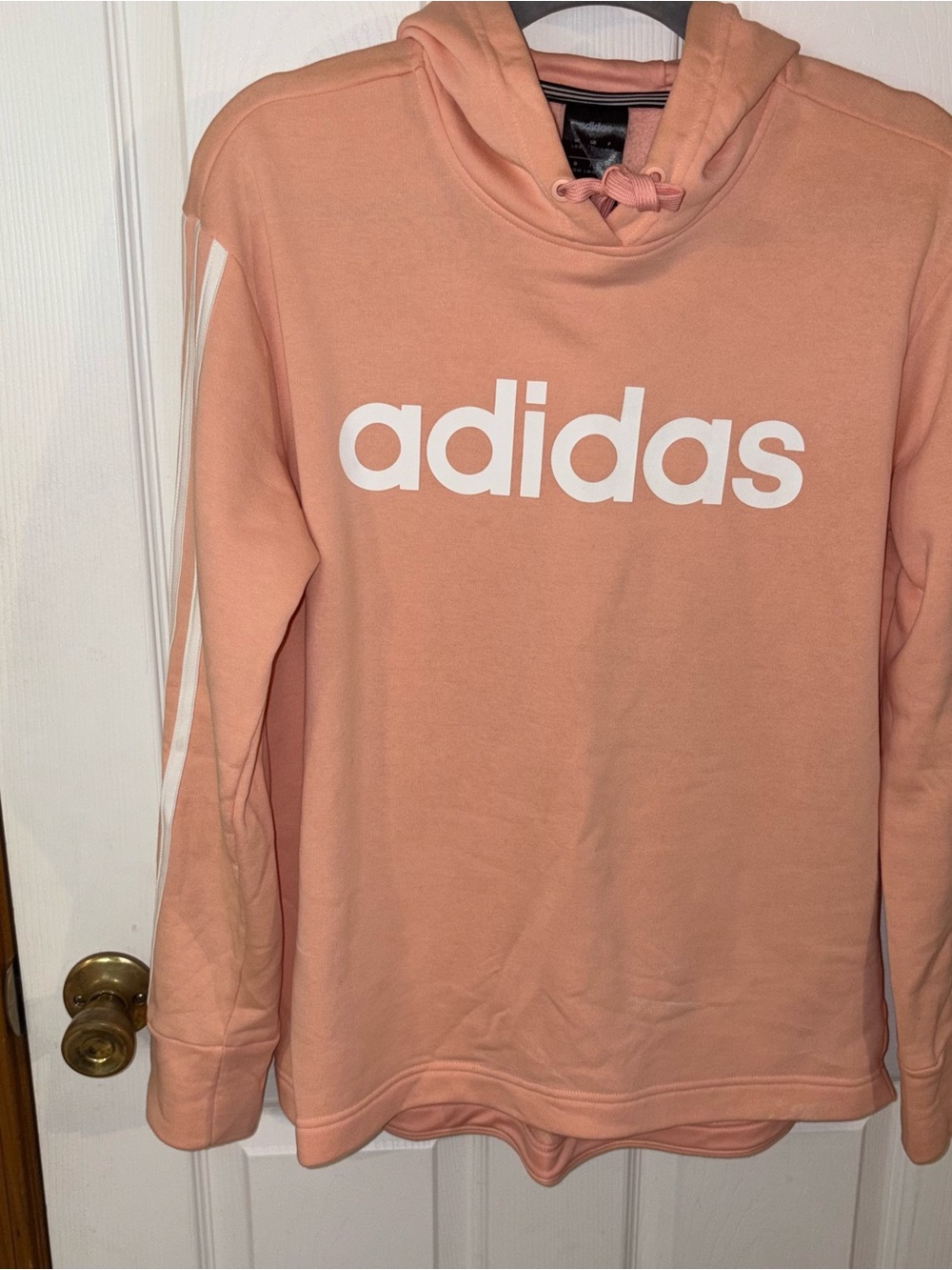 Adidas Women's Peach Logo Hoodie